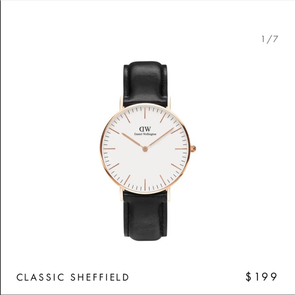 Daniel Wellington Sheffield Watch Rose gold